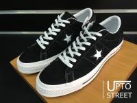 [แท้ 100%] Converse รองเท้า Sneakers One Star Ox - Black [158369CBK]