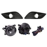 1 Pair Lower Bumper 2 Pcs Right &amp; Left Fog Light Grille + Lamp Kit for Ford Focus Sedan 4 Door 2009 2010 2011