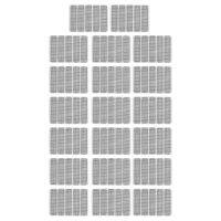 ❈✶ 20x Window Screen Repair Patch Fine Mesh Multipurpose DIY Clipping Portable Fiberglass Mesh Covered Net Repair Kits for Verandas