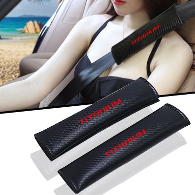 ✚﹉ for ford titanium 2pcs Car seat belt car accessories