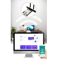 Tuya Wifi Computer Power Reset Switch PCIe Card for PC Destop Computer,APP Remote Control,Support Google Home