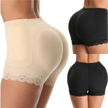 LAZAWG Men Push Up Booty Lifting Panty with Pads Tummy Control Hip