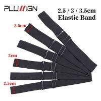 Plussign Adjustable Elastic Band For Wigs Black Wig Wrap For Fixed Wig 2.5Cm 3Cm 3.5Cm Width Adjustable Strap 5Pcs/Lot Wig Tools Hand Tool Parts Acces