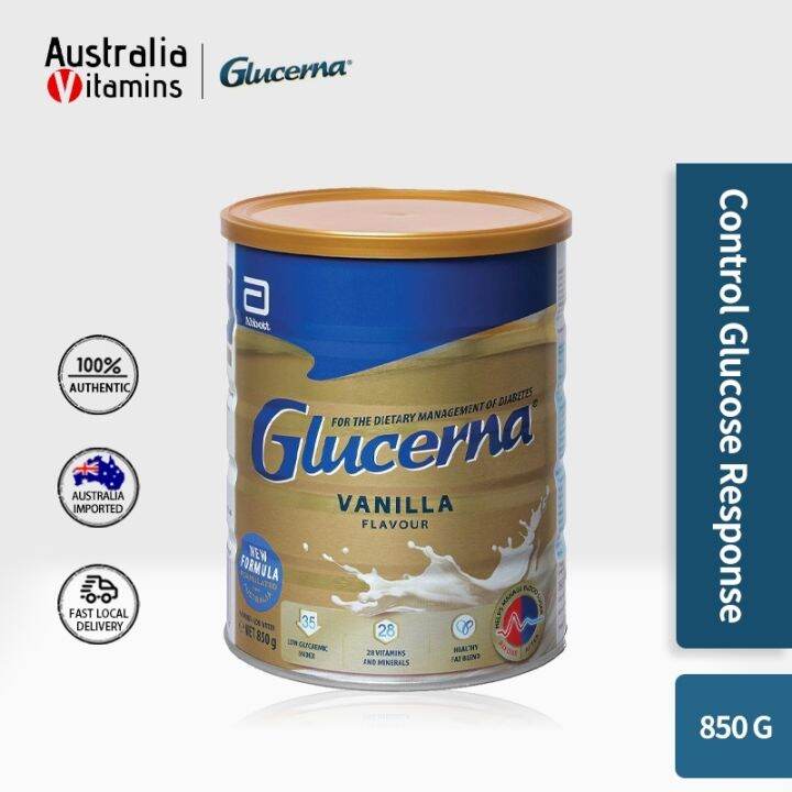 Glucerna Triple Care Powder Diabetes Vanilla Milkshake 850g Lazada PH