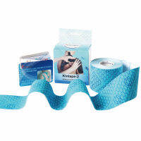 ซื้อหนึ่งแถมสองม้วน Kintape เทป Kinesiology กันน้ำรุ่นใหม่สำหรับการป้องกันกีฬาและ Physio Therepy-rangse22