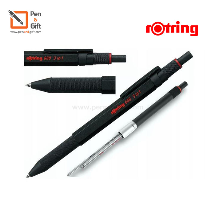 ปากกาลูกลื่น-rotring-3-in-1-series-600-ปากกา-3-ระบบ-ballpoint-pen-limited-edition-japan-ปากกาเขียนแบบ-premium-range