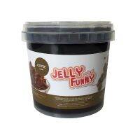 ท็อปปิ้ง เจลลี่ Coffee Jelly ขนาด 1.2 KG. ตรา อโรม่า รหัส 0559