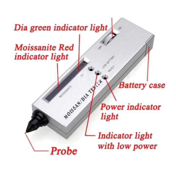 เพชรเลือกสำหรับเครื่องประดับอัญมณีทอง-เครื่องมือทดสอบ-led-พลอยอิเล็กทรอนิกส์-ปากกาทดสอบเครื่องมือมืออาชีพหยก-ทับทิม-หิน