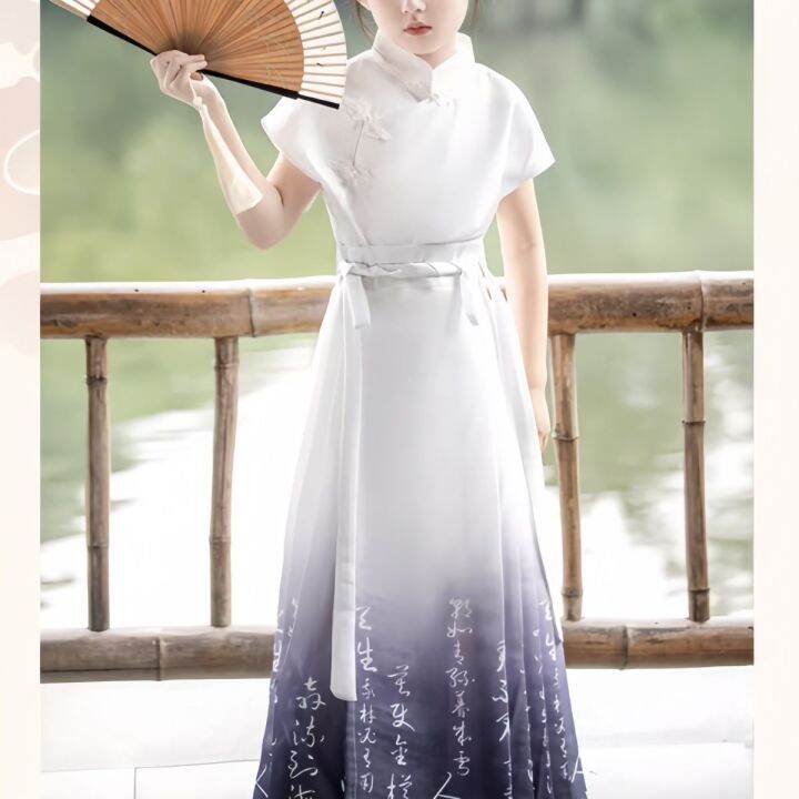 lemon-บทกวี-hanfu-สำหรับเด็กและเสื้อผ้านักเรียนระดับชาติเด็กผู้หญิงฤดูใบไม้ร่วงและฤดูหนาวชุดโบราณชุดขงจื้อนักเรียนชั้นประถมศึกษา-hanfu-จะเข้าสู่เครื่องแต่งกายการแสดงไวน์