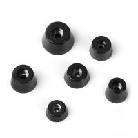 【DT】10 pcs Almofada Segura Gabinete Speaker Preto Tapete De Borracha Cônico Almofada Protetora Móveis Deslizamento Pés