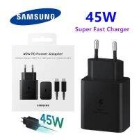 ชุดที่ชาร์จ Samsung ของแท้เซต45W ที่ชาร์จสำหรับ Samsung เร็วสุดๆ S23UItra Samsung Zflip5 Z Fold5กูเกิ้ลแอนดรอยด์โทรศัพท์ทุกรุ่น