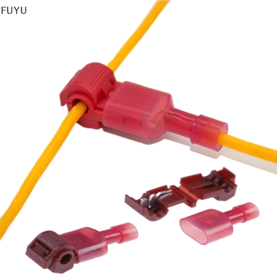 FUYU 30pcs สายไฟเชื่อมต่อขั้ว CRIMP Quick Splice 0.5mm-6mm Kit TOOL set