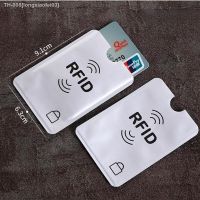 ☼ 10Pcs/Lot Anti Theft Bank Credit Card Protector NFC RFID Blocking Cardholder Wallet Cover Aluminium Foil ID Business Card Case