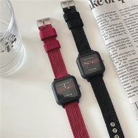 Square watch boys and girls ins high-value all-match student party simple temperament retro junior high school students quartz watch