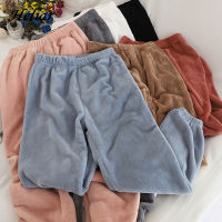 Heliar Winter Pants Women Thermal Elastic Outerwear Warm Velvet Trousers For Women Long Woolen Loose Pants Women 2021 Winter