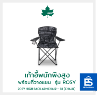 เก้าอี้พนักพิงสูงพร้อมที่วางแขน LOGOS รุ่น ROSY