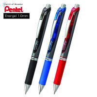 Pentel ปากกาหมึกเจล เพนเทล Energel Deluxe BL80 1.0mm หมึกสีดำ, สีน้ำเงิน, สีแดง เปลี่ยนไส้ได้