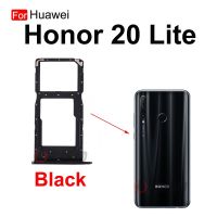 สำหรับ Huawei Honor 20 Lite Pro 20i ไมโคร SD นาโนที่ใส่ซิมการ์ดถาดใส่ซิมสำหรับอะไหล่ LKT37122อะไหล่ทดแทน20Pro