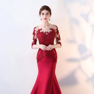Shop Formal Long Dress For Plus Size For Wedding with great discounts and  prices online - Nov 2023