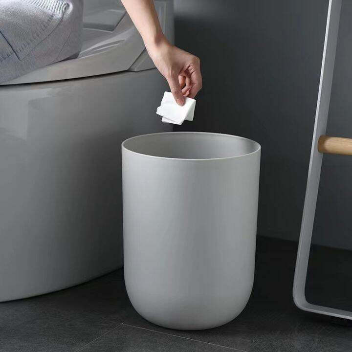 Minimalist simple and aesthetic Trash Bin for kitchen or rooms | Lazada PH