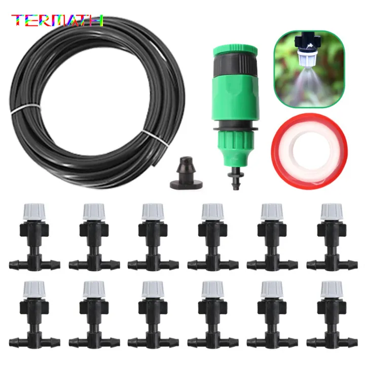 TERMATH Garden Automatic Drip Irrigation Set, Adjustable Mini DIY