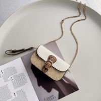 2023 new cowhide shoulder bag chain bag