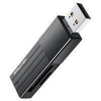 {Shirelle อิเล็กทรอนิกส์} แบบ2 In 1การ์ดรีดเดอร์ USB 2.0สำหรับตัวแปลงไรท์เตอร์การ์ดหน่วยความจำแบบ SD/TF อุปกรณ์เสริมสำหรับแล็ปท็อปแฟลชไดร์ฟ