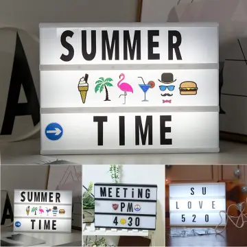 lightbox with letters - Buy lightbox with letters at Best Price in Malaysia