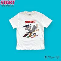 START แมวและเมาส์  เสื้อยืดพรีเมี่ยม ลาย Tom &amp; Jerry สําหรับเด็กผู้ชาย อายุ 1-12 ปี