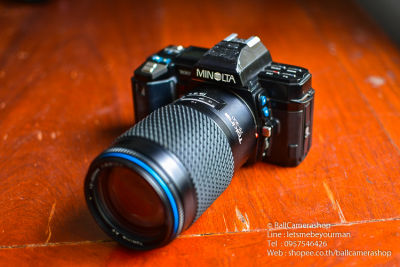ขายกล้องฟิล์ม Minolta a7000  Serial 15173472 พร้อมเลนส์ Tokina 75-300mm