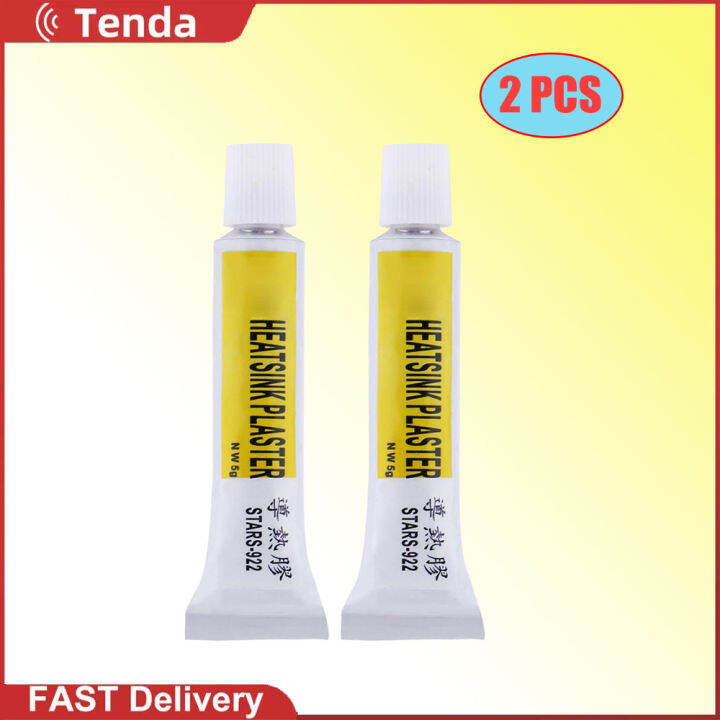 10/20 ชิ้นSTARS-922กาวซิลิโคนกาวร้อนซิลิโคนระบายความร้อนวาง | Lazada.co.th