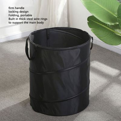 ถังขยะตั้งแคมป์ถังขยะพับเก็บได้กันน้ำสำหรับระเบียง