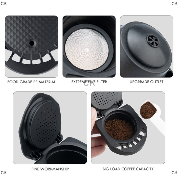 ck-อะแดปเตอร์แคปซูลแบบนำกลับมาใช้ใหม่ได้สำหรับแปลงกาแฟ-dolce-gusto-ที่เข้ากันได้กับ-genio