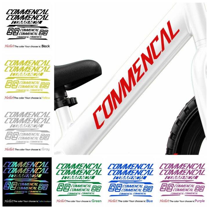 Commencal Sticker Decal For Mountain Bikeroad Bike Lazada