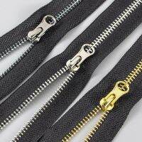 ✕♟ 5Pcs Metal Zipper for Sewing Leather Coat Pants DIY Clothing Accessories