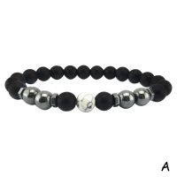 Anti-Swelling Black Obsidian Anklet, Adjustable Weight Loss Magnet Anklet Black celet