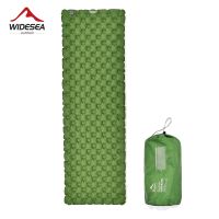 【YF】 Widesea Camping Single Inflatable Mattress Outdoor Sleeping Pad Bed Ultralight Beach Air Mat Folding Tent Travel Cushion