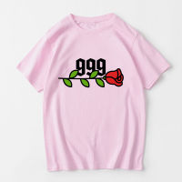 เพลง Emo Rap Jjuice Wwrld Rose 999 T เสื้อผู้ชาย100 ผ้าฝ้ายหล่อเสื้อยืด Hip Hop ฟรีสไตล์เสื้อยืด Sense Of Design O-Neck