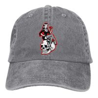 Salty-Dog Lowbrow Femme Fatale Horror Pin-up The Baseball Cap Peaked capt Sport Unisex Outdoor Custom American Traditional Hats