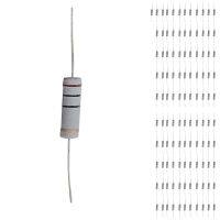 112PCS 5W 5% 1R-1M 56Valuesx2 Carbon Film Resistor Kit Metal Oxide