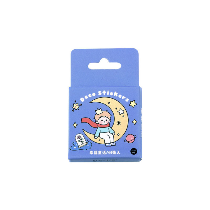 imoda-46pcs-bag-sweet-stickers-cartoon-cute-diary-journal-stationery-flakes-diy-decorative-sticker