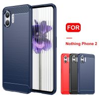 Carbon Fiber Case for Nothing Phone 2 Shockproof Phone Back Cover For Nothing phone 2 Protector Funda