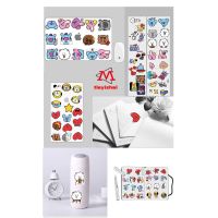 Cute 40pcs Kpop BTS BT21 3D Sticker For Mobile Phone Laptop