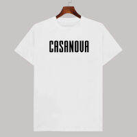 เสื้อยืดแฟชั่น ผู้ชาย คอกลม แขนสั้น CASANOVA มีเก็บปลายทาง