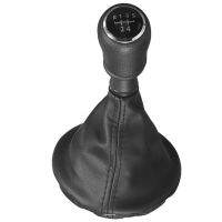 Black Rubber Gear Shift Knob Gator For Volkswagen Transporter T5 T5.1 Black