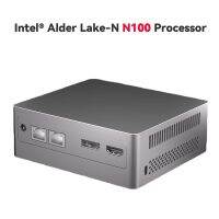 N100 Intel ใหม่เอี่ยม12th รุ่น Alder Lake หน้าต่างพีซีขนาดเล็ก11 Pro LPDDR5 8GB 128GB/256GBSSD Wifi BT4.2เดสก์ท็อป1000M Lan