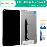 6.53นิ้วดั้งเดิมสำหรับ UMIDIGI F2 / Power 3 LCD &amp; เครื่องอ่านพิกัดหน้าจอสัมผัสพร้อมกรอบโมดูลแสดงผลชิ้นส่วนอะไหล่ที่สมบูรณ์แบบ