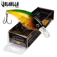 【lz】℗✖▣  VALHALLA-Flutuante Fishing Lures Artificial Hard Iscas Crankbaits Fundição Wobblers Baixo Minnow Isca Pesca Taklin 85 centímetros 16g 1pc