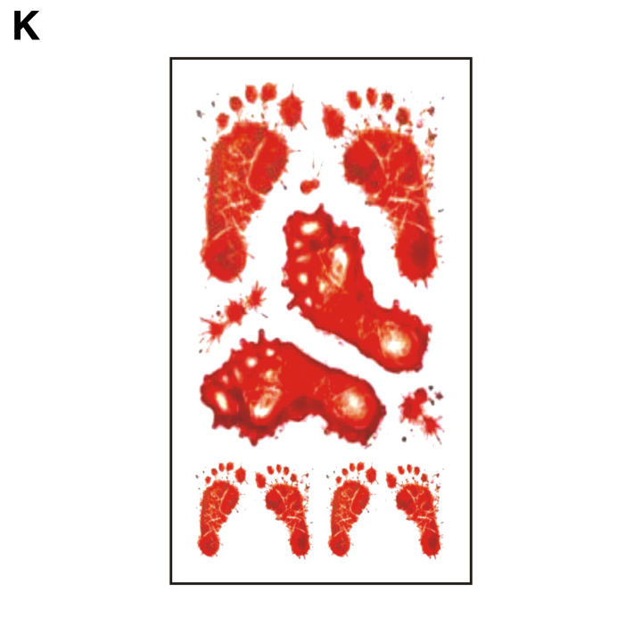 bodiwish-รอยสักรอยสักชั่วคราวปลอดสารก่อภูมิแพ้สำหรับปาร์ตี้ฮาโลวีนน่ากลัวสติกเกอร์รอยสักกันน้ำเหมาะสำหรับงานปาร์ตี้และชุดจัดงานลายแผลเป็น5ลายรอยสักดีไซน์ครั้งเดียว