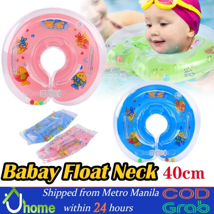 【SOYACAR】Baby Bath Swimming Neck Float Safety Inflatable Neck Ring Tube